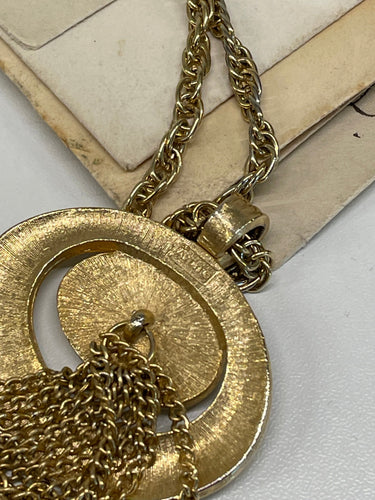 Gold Tassels Necklace Bloomers and Frocks